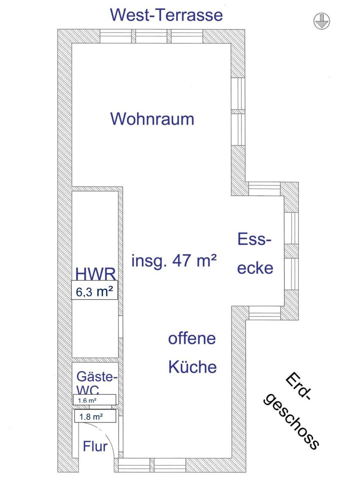 Villa Hus Im Lee Un Luv Olpenitz Esterno foto
